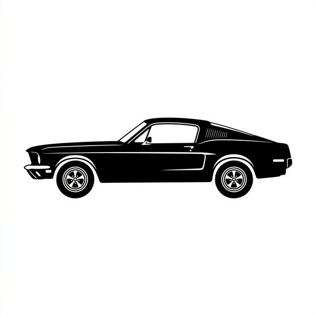 Ford Mustang Silhouette